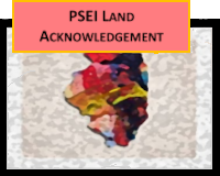 Land acknowledgement button