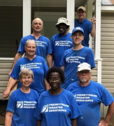 Mission Work Team from Effingham, First.