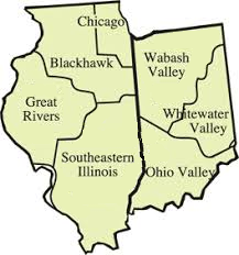 The Synod of Lincoln Trails map